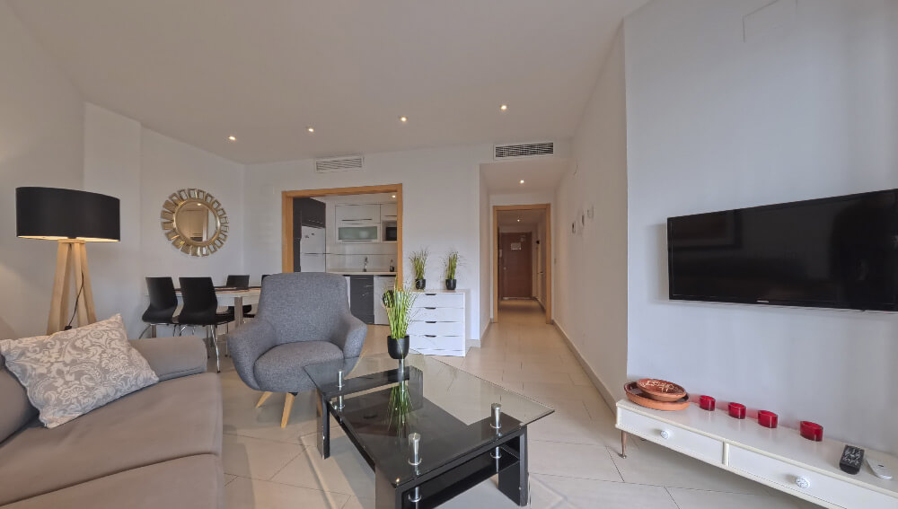 Real estate photography Albir Costa Blanca one bedroom apartment interior