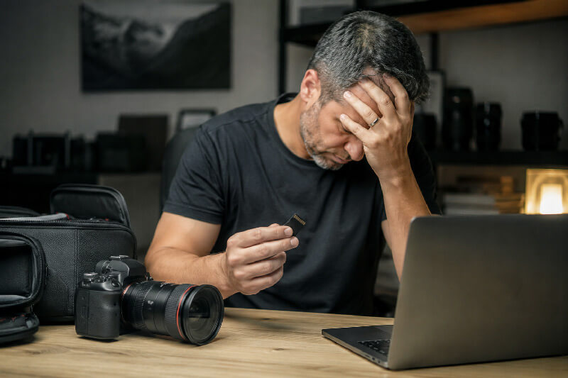 corrupted SD card recovery