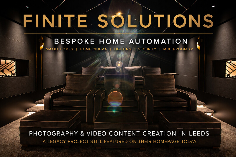Commercial Photography and Videography for Finite Solutions Leeds
