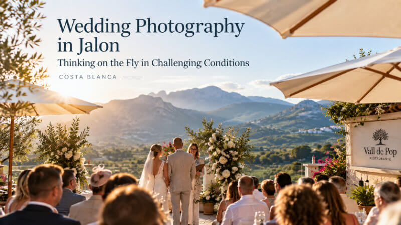 Professional wedding photographer Costa Blanca